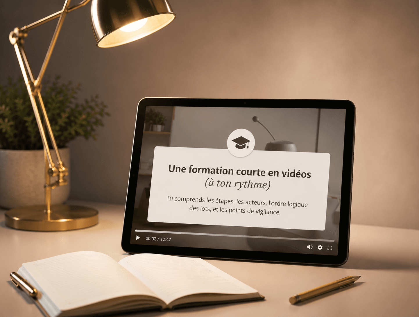Une formation courte en vidéos, à votre rythme